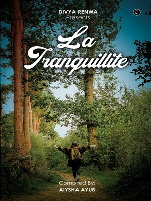 cover image of LA TRANQUILLITE